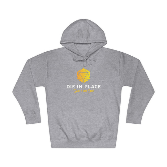 Die in Place - Unisex Fleece Hoodie