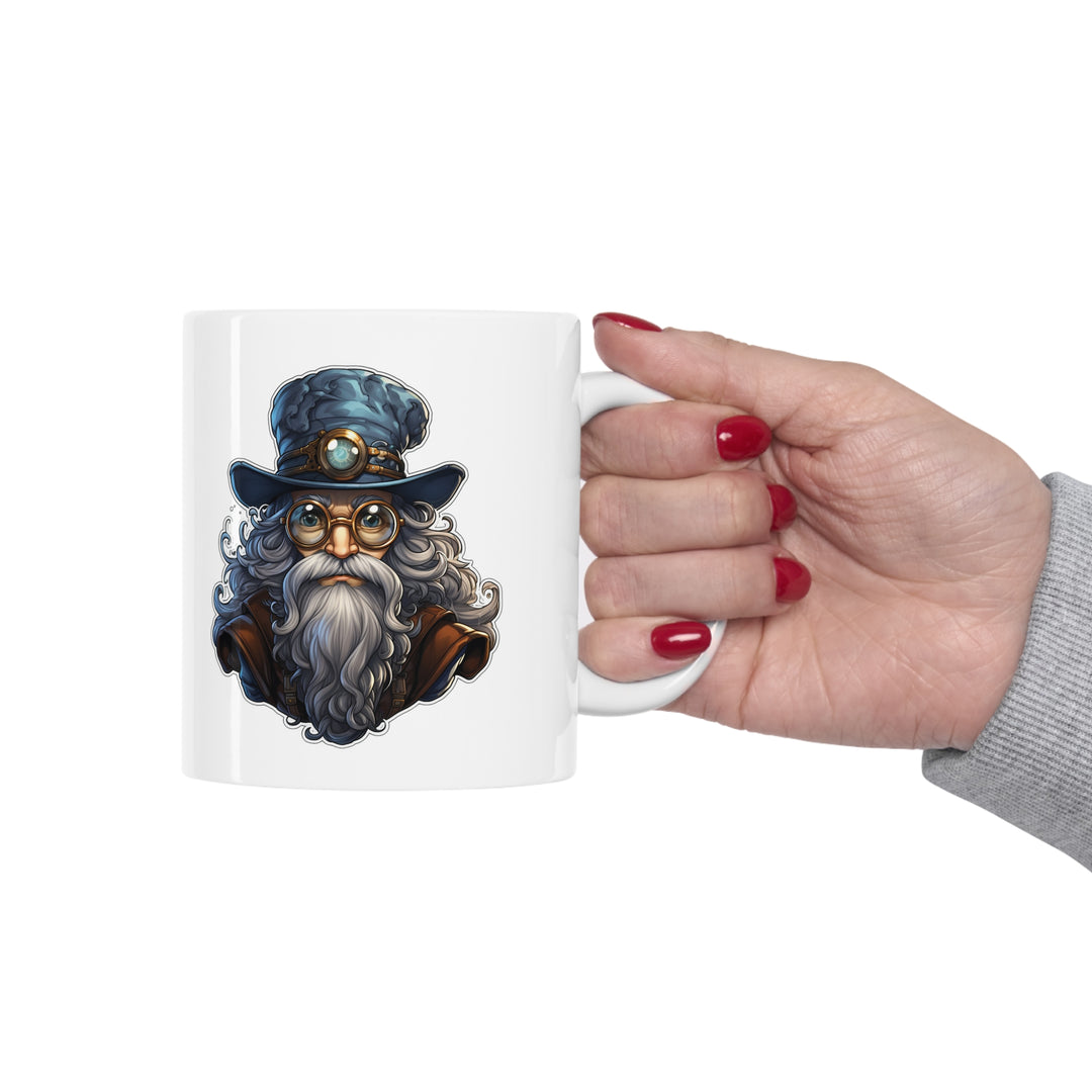 Steampunk Wizard - Ceramic Mug 11oz