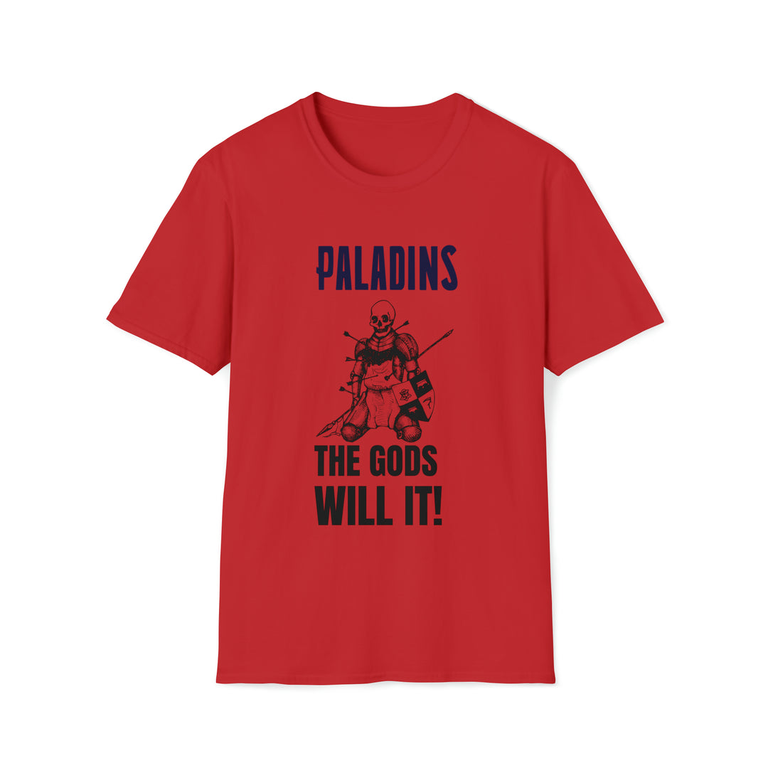 Paladin - The Gods Will It - Unisex Softstyle T-Shirt