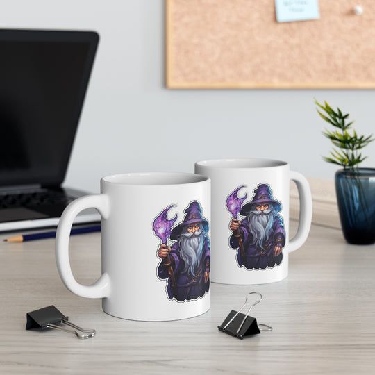 Cartoon Wizard 2  - Ceramic Mug 11oz