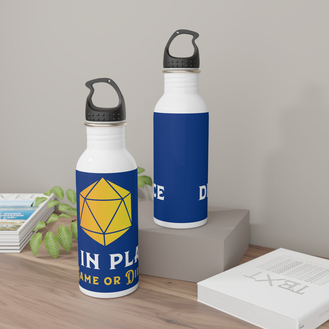 Die In Place - Stainless Steel Water Bottle