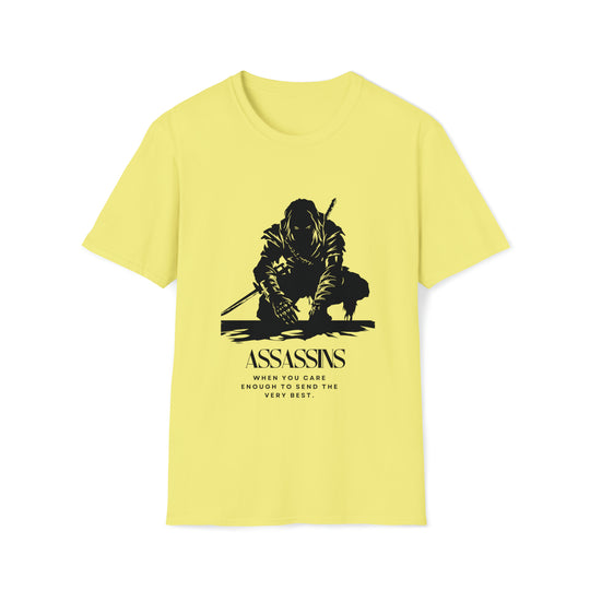 Assassins - When you care enough to send the very best - Unisex Softstyle T-Shirt