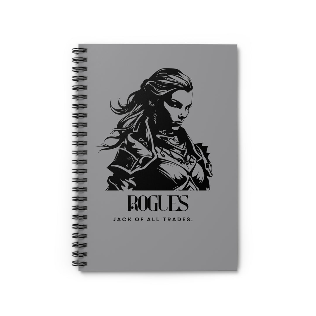 Rogues - Jack of all trades - Spiral Notebook - Ruled Line