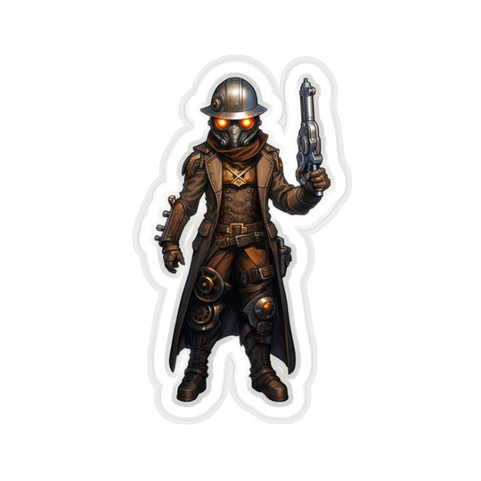 Kiss-Cut Stickers - Steampunk Paladin