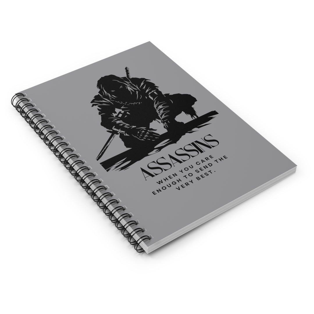 Assassins - When you care enough to send the very best - Spiral Notebook - Ruled Line