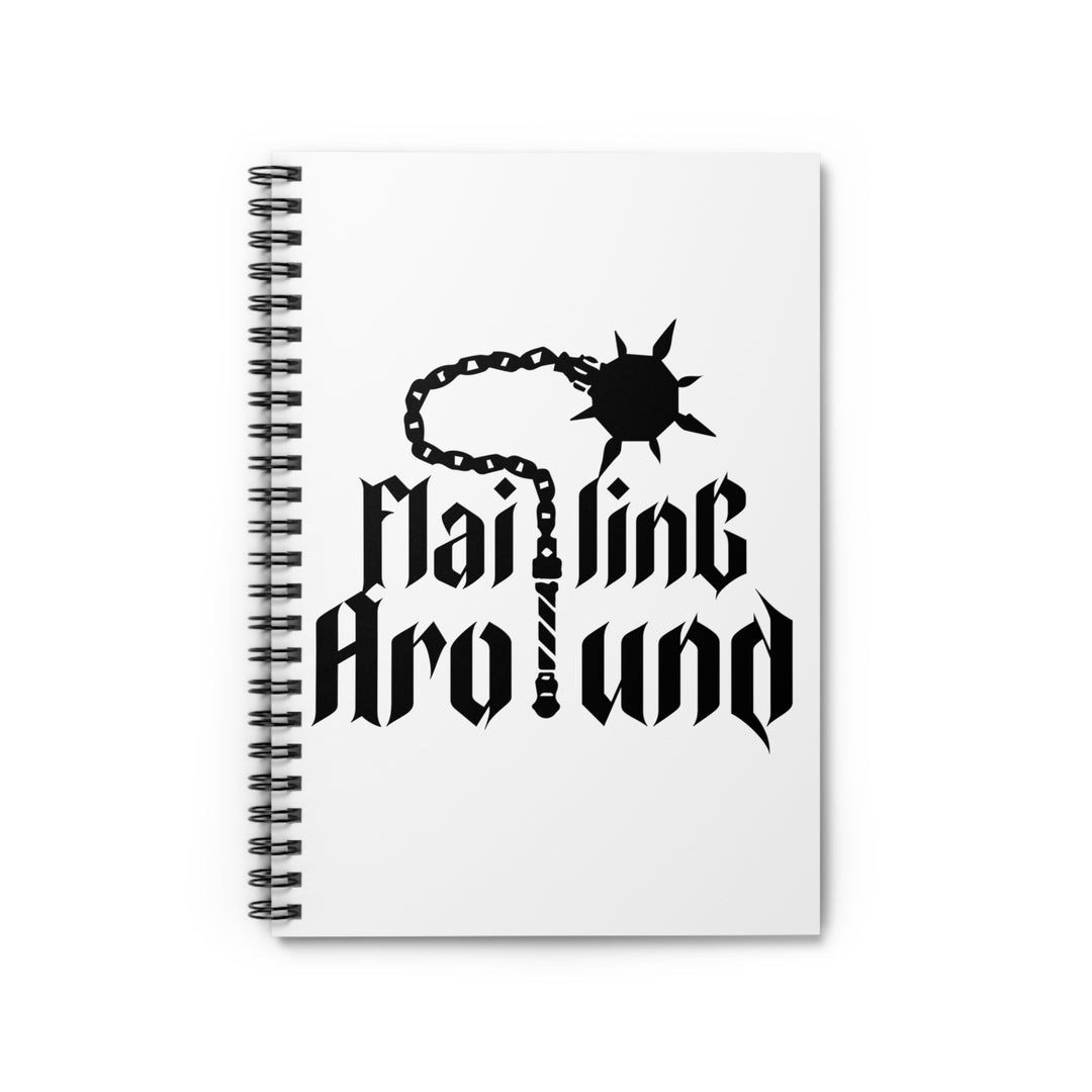 Flailing Around - Spiral Notebook - Ruled Line