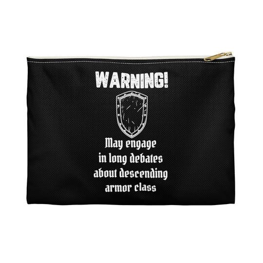 Descending Armor Class (white lettering) - Accessory Pouch