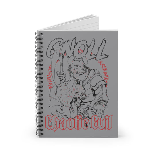 Alignment - Gnoll - Spiral Notebook - Ruled Line