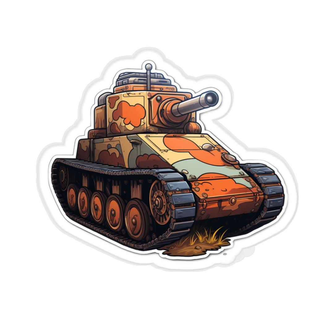 Tank 3 - Kiss-Cut Stickers