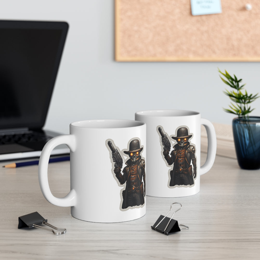 Steampunk Paladin 2 - Ceramic Mug 11oz