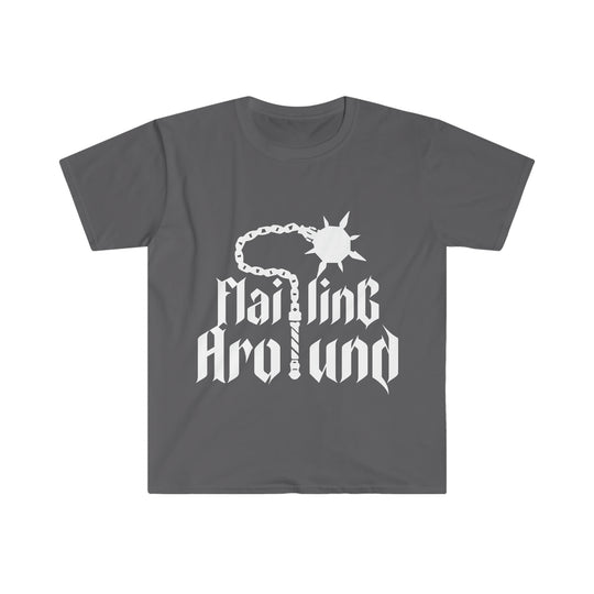 Flailing Around (White) - Unisex Softstyle T-Shirt