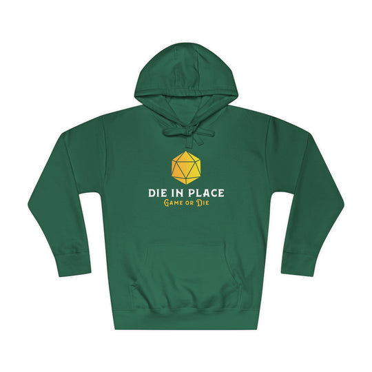 Die in Place - Unisex Fleece Hoodie