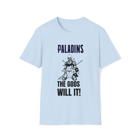 Paladin - The Gods Will It - Unisex Softstyle T-Shirt