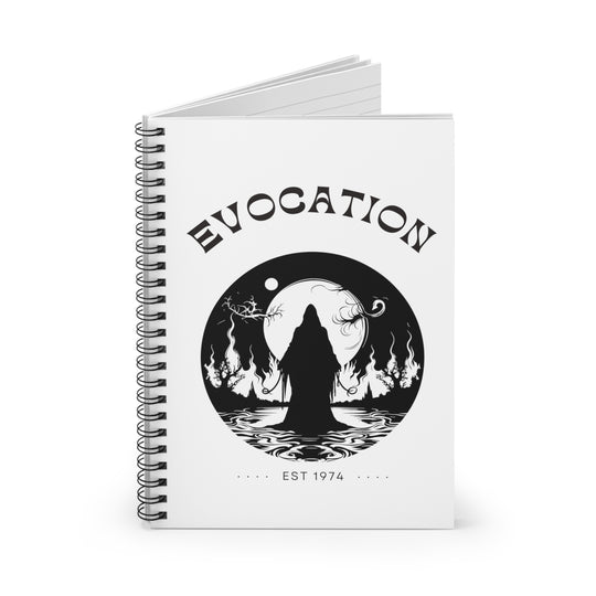 Evocation - Spiral Notebook - Ruled Line