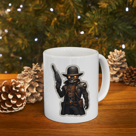 Steampunk Paladin 2 - Ceramic Mug 11oz