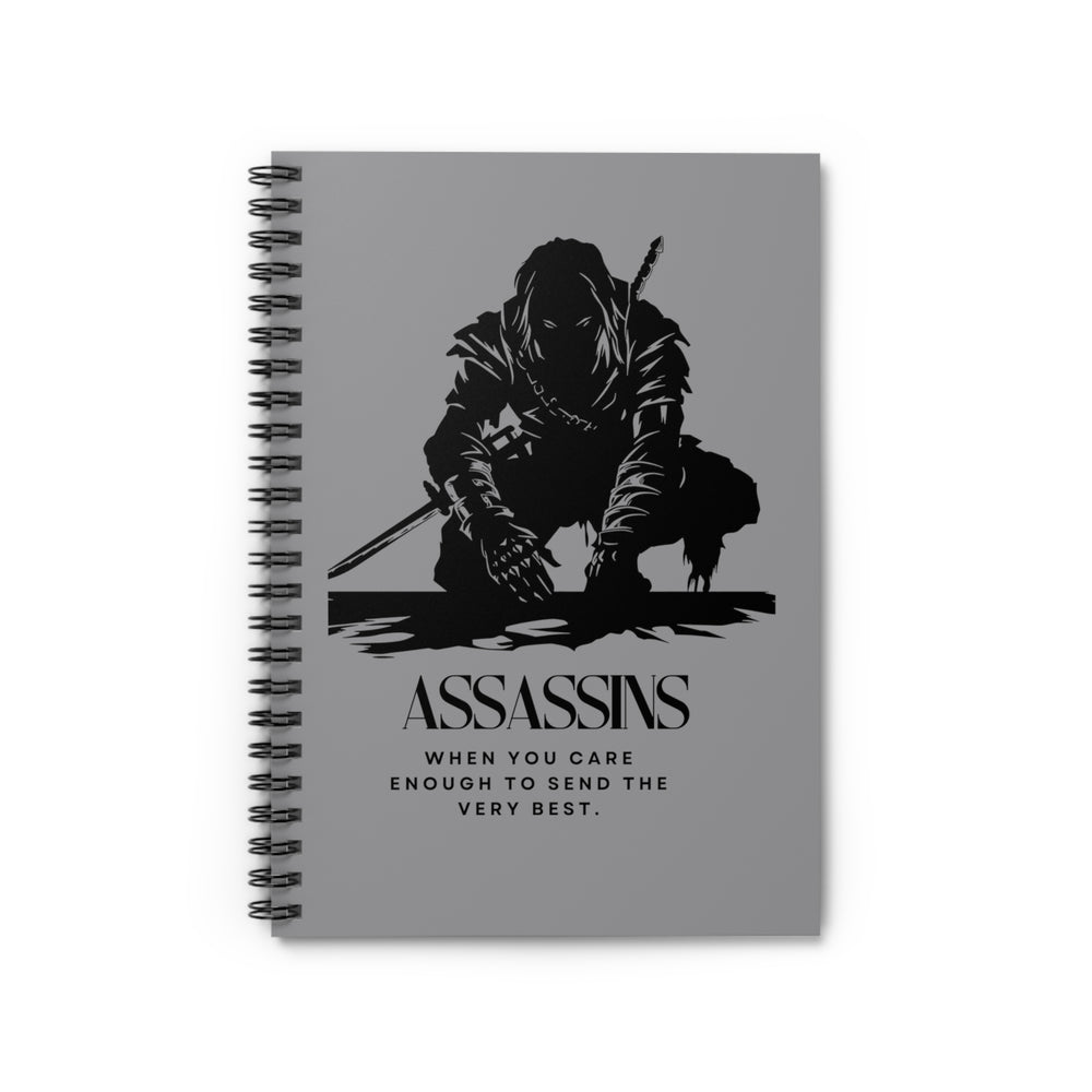 Assassins - When you care enough to send the very best - Spiral Notebook - Ruled Line