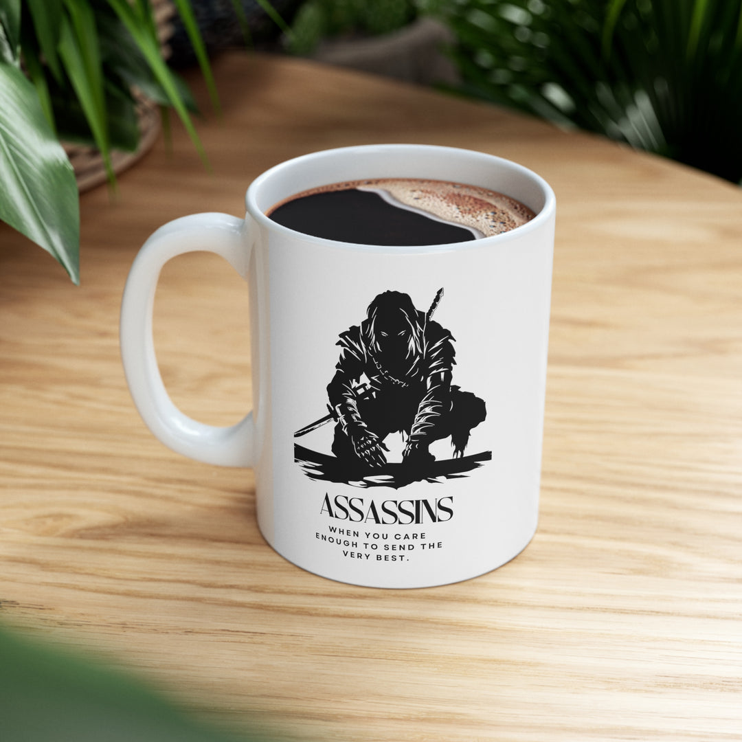 Assassins - When you care enough to send the very best - Ceramic Mug 11oz