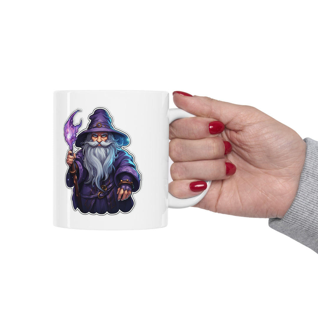 Cartoon Wizard 2  - Ceramic Mug 11oz