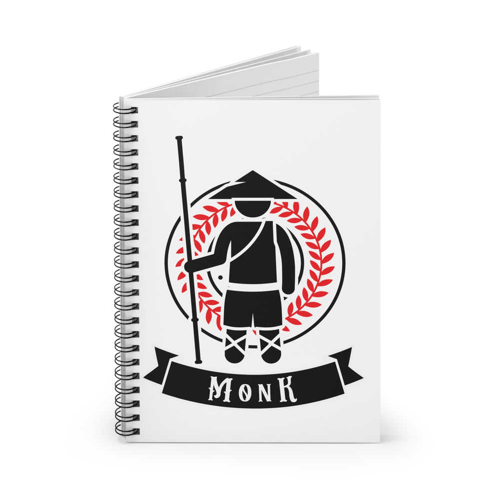 Monk - Spiral Notebook - Ruled Line