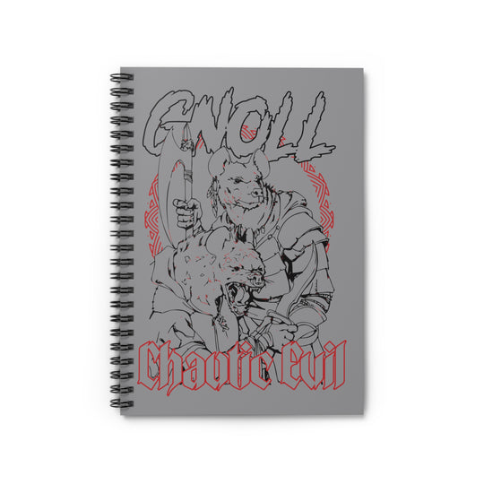 Alignment - Gnoll - Spiral Notebook - Ruled Line