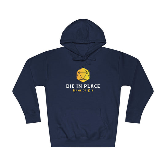 Die in Place - Unisex Fleece Hoodie