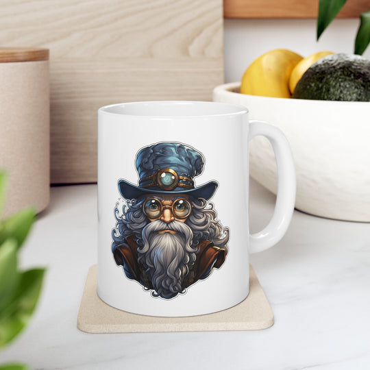 Steampunk Wizard - Ceramic Mug 11oz