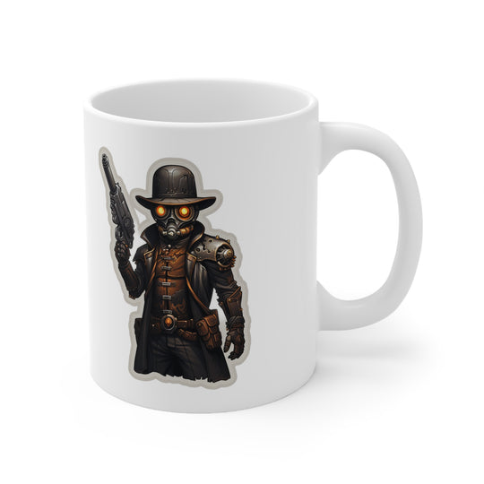 Steampunk Paladin 2 - Ceramic Mug 11oz