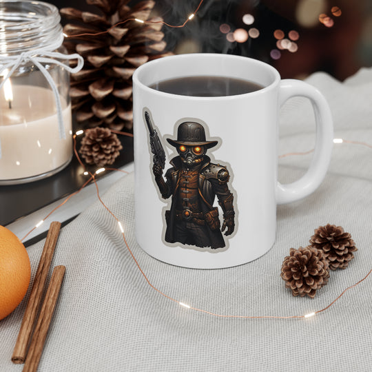 Steampunk Paladin 2 - Ceramic Mug 11oz