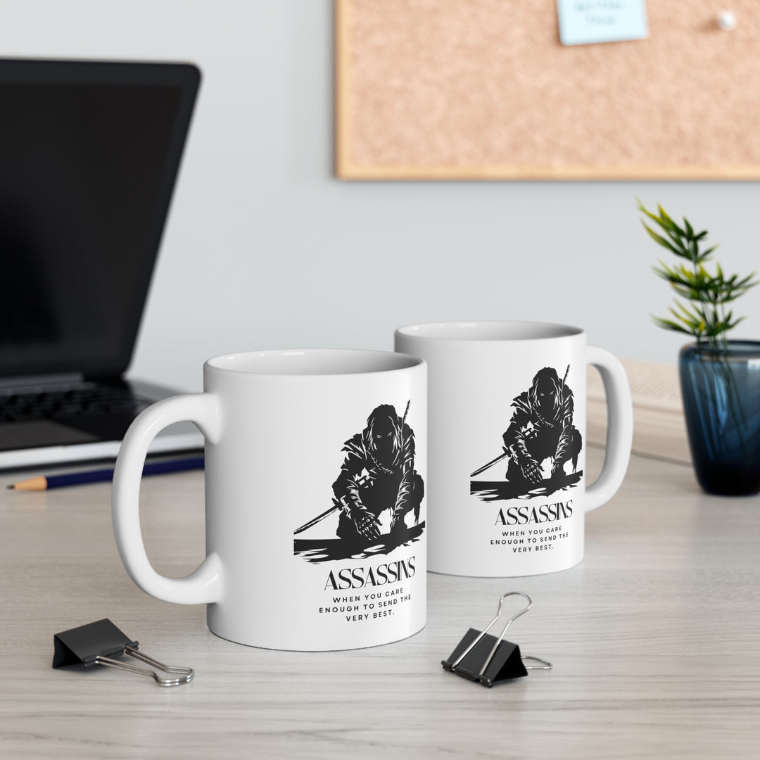 Assassins - When you care enough to send the very best - Ceramic Mug 11oz