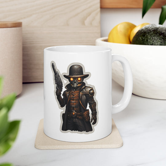 Steampunk Paladin 2 - Ceramic Mug 11oz