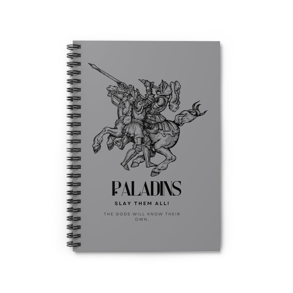 Paladins - Slay Them All - Spiral Notebook - Ruled Line