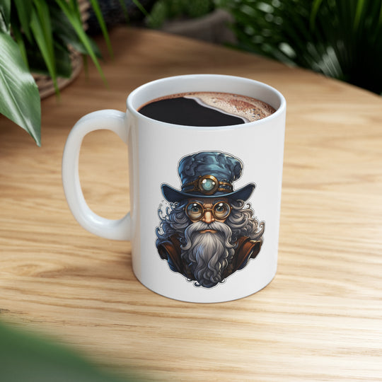 Steampunk Wizard - Ceramic Mug 11oz