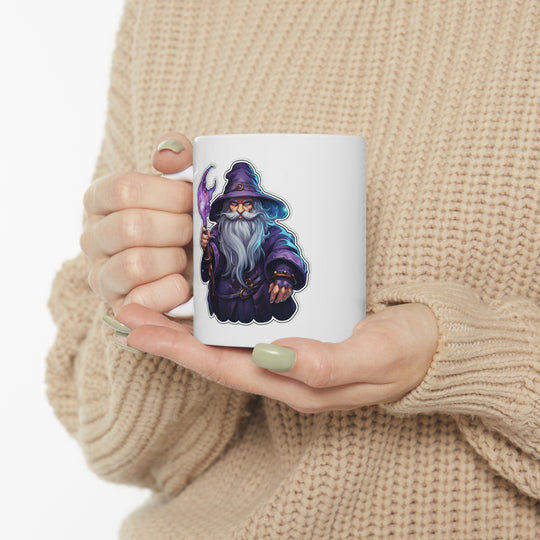 Cartoon Wizard 2  - Ceramic Mug 11oz