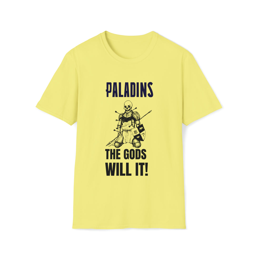 Paladin - The Gods Will It - Unisex Softstyle T-Shirt