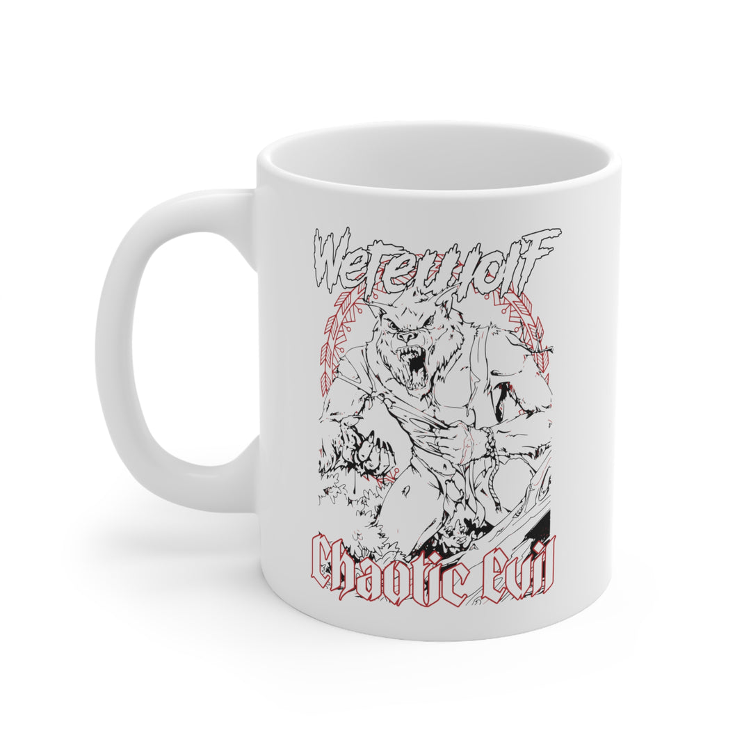 Alignment - Werewolf - Ceramic Mug 11oz