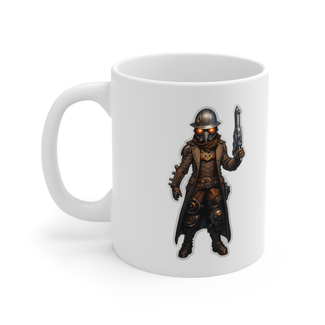 Steampunk Paladin 1 - Ceramic Mug 11oz