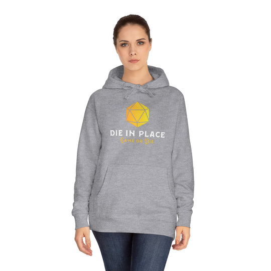 Die in Place - Unisex Fleece Hoodie