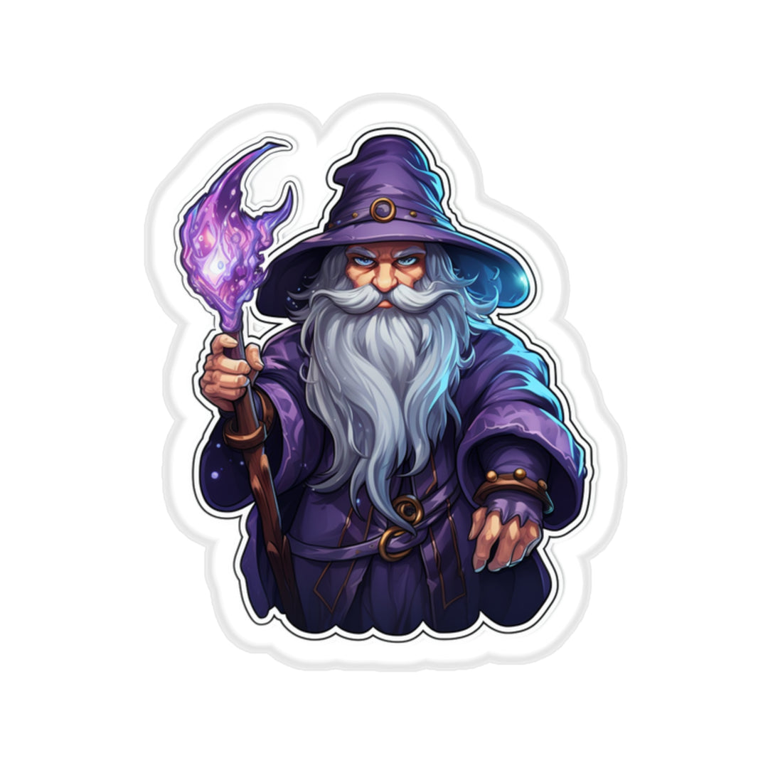 Kiss-Cut Stickers - Cartoony Wizard