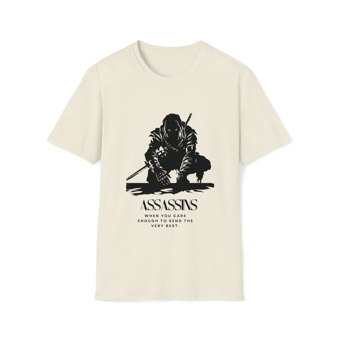 Assassins - When you care enough to send the very best - Unisex Softstyle T-Shirt