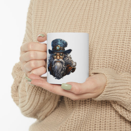 Steampunk Wizard - Ceramic Mug 11oz