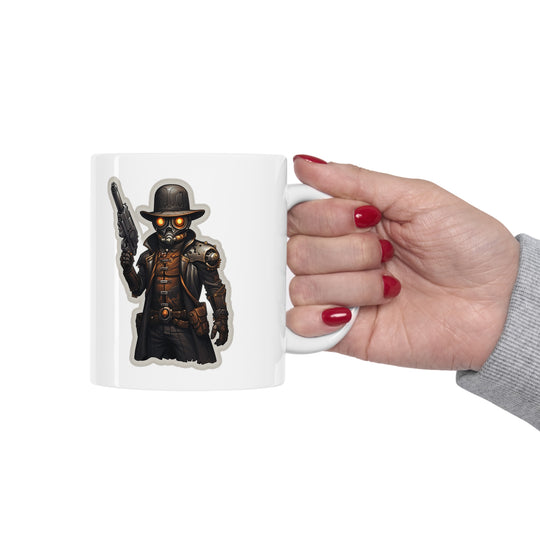 Steampunk Paladin 2 - Ceramic Mug 11oz