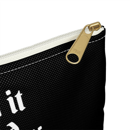 Rogues do it from behind (white lettering) - Accessory Pouch