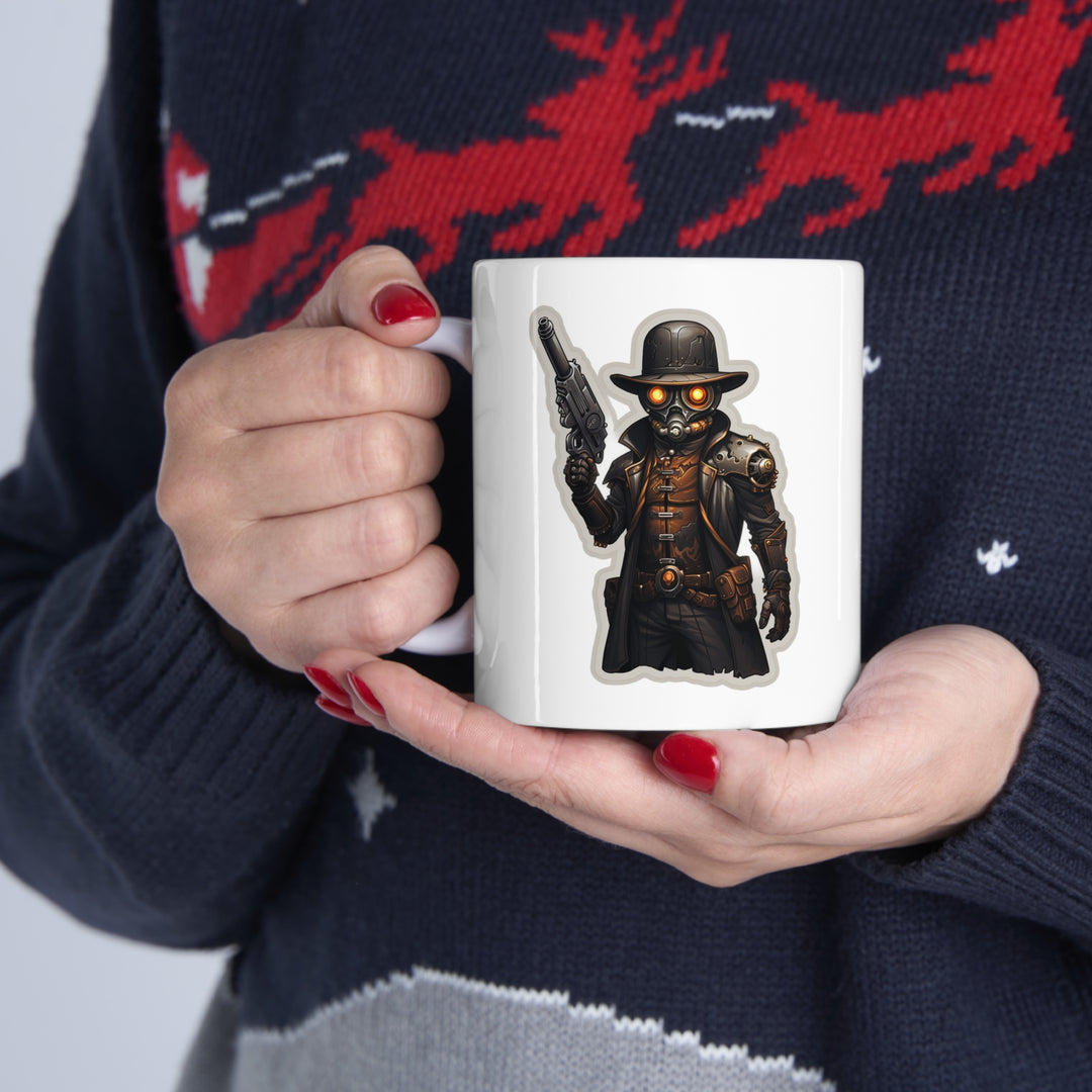 Steampunk Paladin 2 - Ceramic Mug 11oz