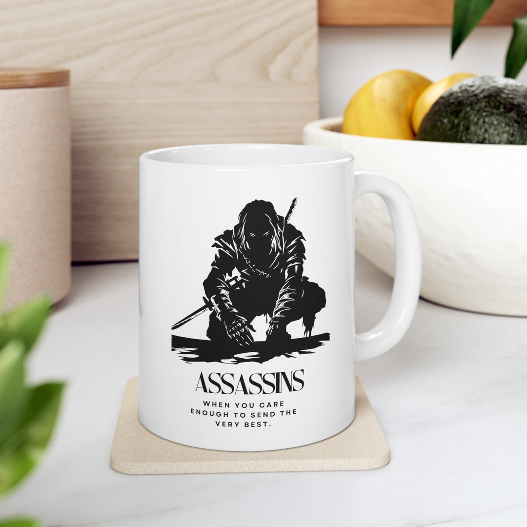 Assassins - When you care enough to send the very best - Ceramic Mug 11oz