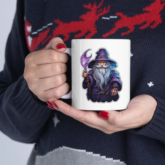 Cartoon Wizard 2  - Ceramic Mug 11oz