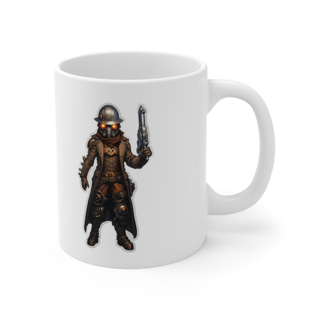 Steampunk Paladin 1 - Ceramic Mug 11oz