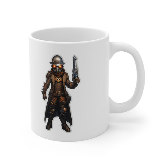 Steampunk Paladin 1 - Ceramic Mug 11oz