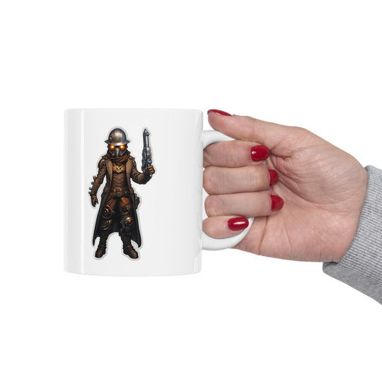 Steampunk Paladin 1 - Ceramic Mug 11oz