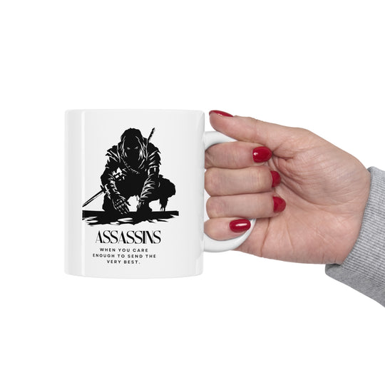 Assassins - When you care enough to send the very best - Ceramic Mug 11oz