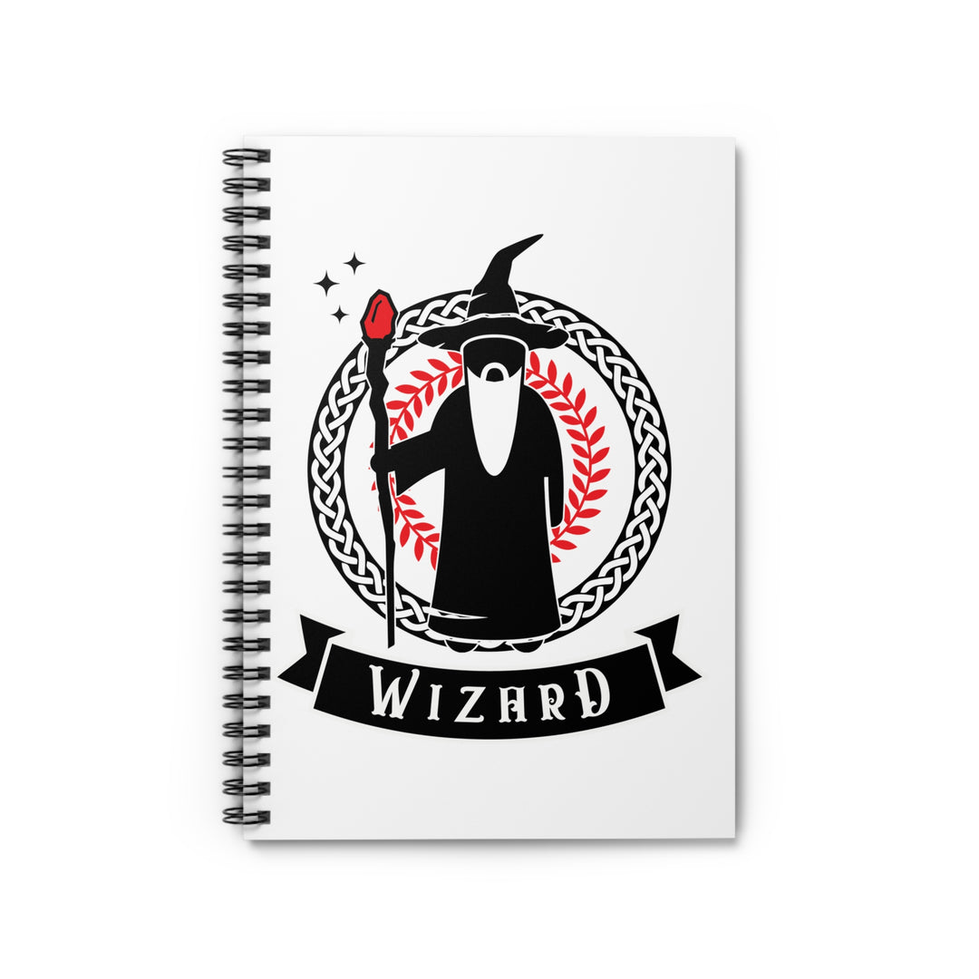 Wizard - Spiral Notebook - Ruled Line